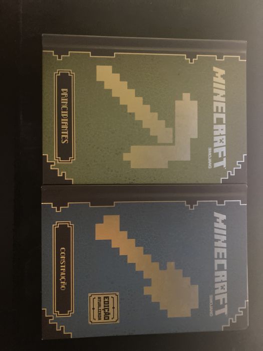 2 livros de minecraft