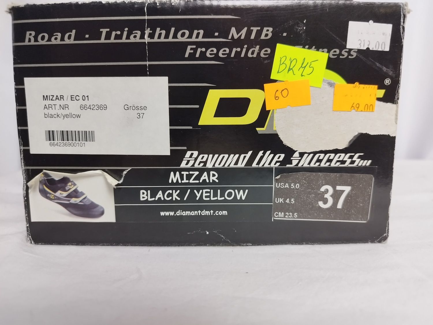 Nowe buty na rower szosowy DMT rozmiar 37 SPDSL