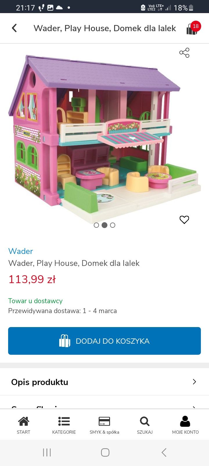 Domek dla dzieci do zabawy