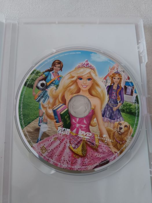 DVD Barbie escola de princesas
