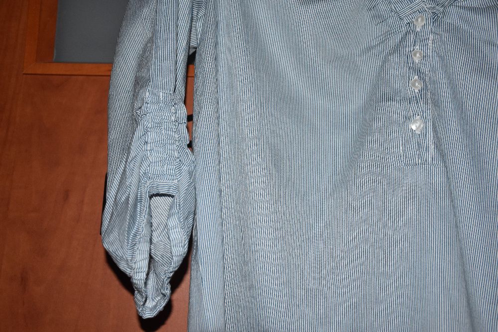 H&M Nowa letnia damska bluzka w paseczki roz 34