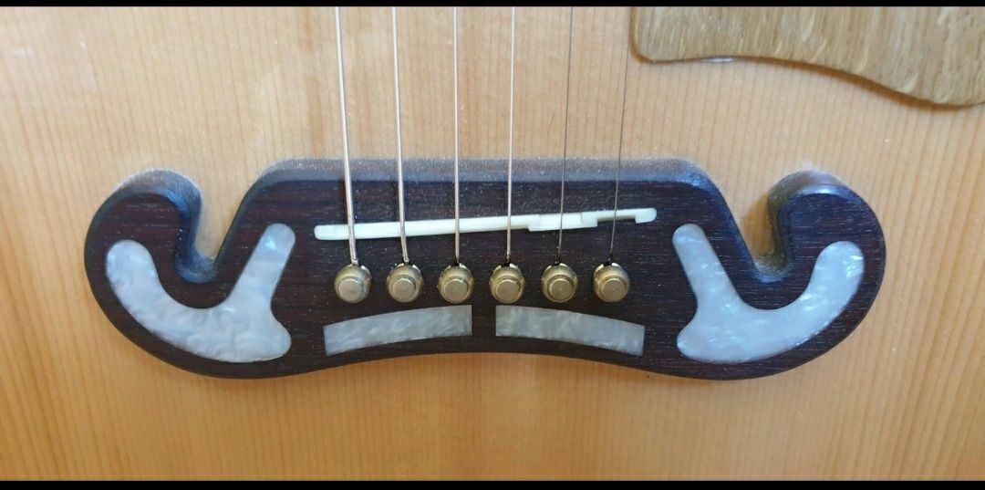 Piny do gitary akustycznej z mosiądzu bridge pins mostek gitarowy