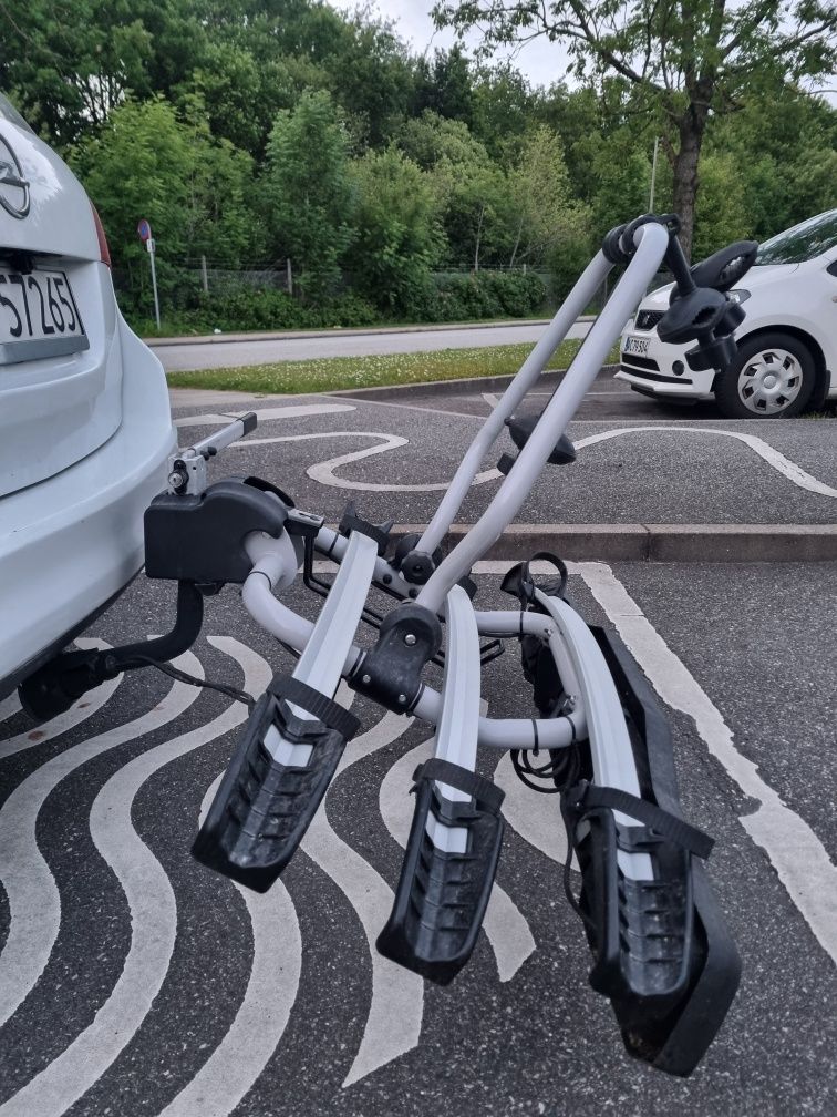 Bagażnik -platforma na hak -3 rowery.
