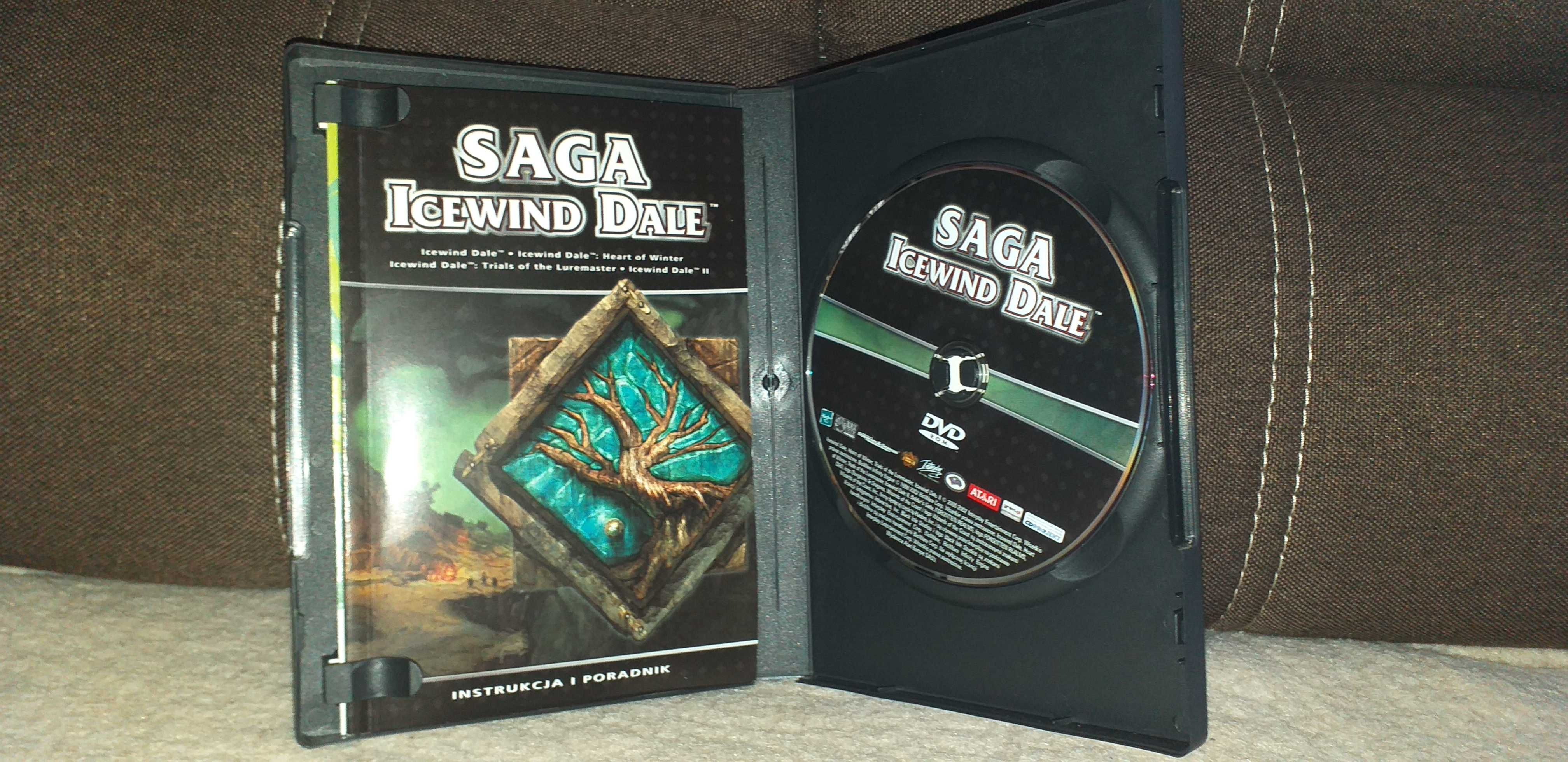 Gra PC DVD Saga Icewind Dale I + II + 2 dodatki