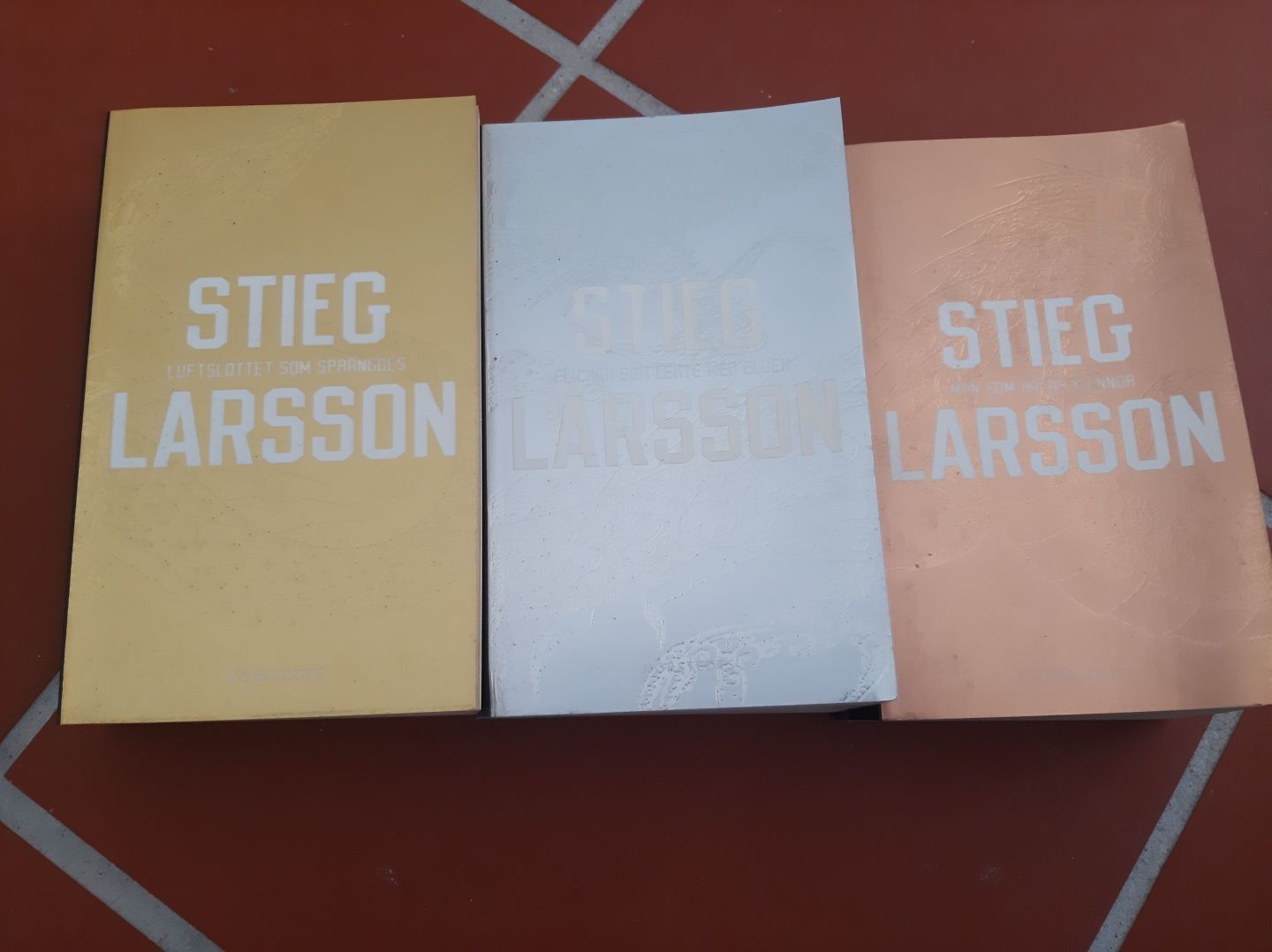 Trilogia de Stieg Larson em sueco
