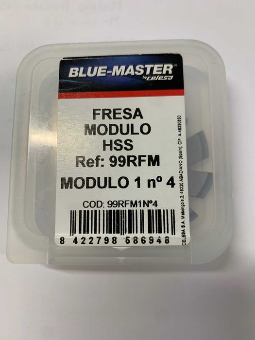 Fresa Módulo HSS - Ref. 99RFM Módulo 1 Nº4