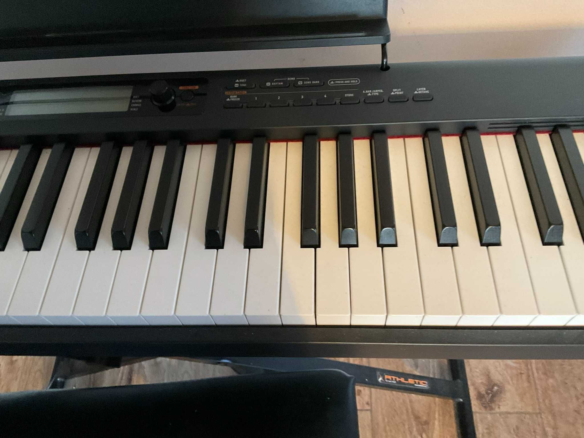 Pianino Casio CDP-S350 - Zestaw w Bardzo Dobrym Stanie