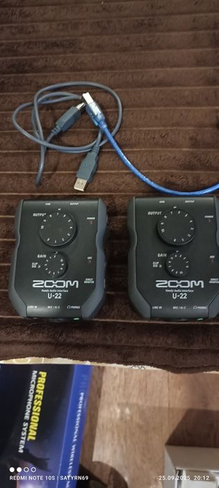 Звукова карта Zoom U-22