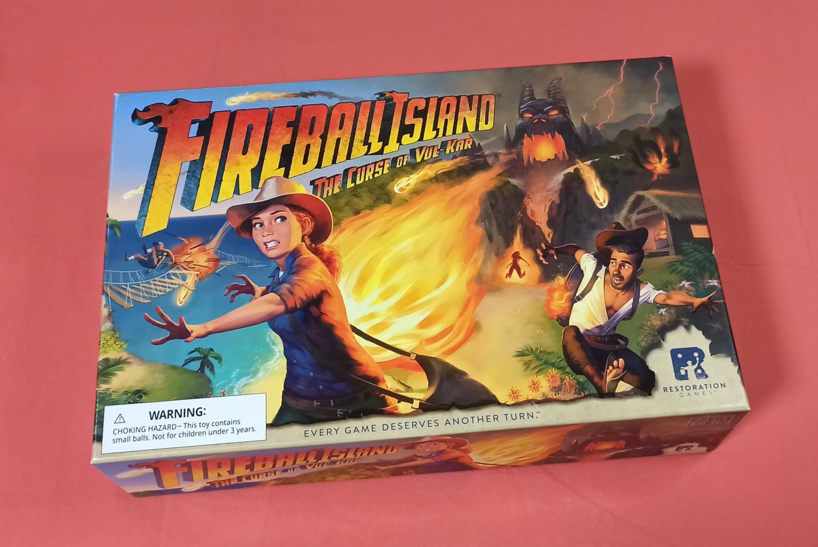Fireball Island: The Curse of Vul-Kar настольная игра
