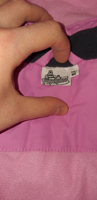 Термо комбінезон з курточкою для дівчинки дитячий