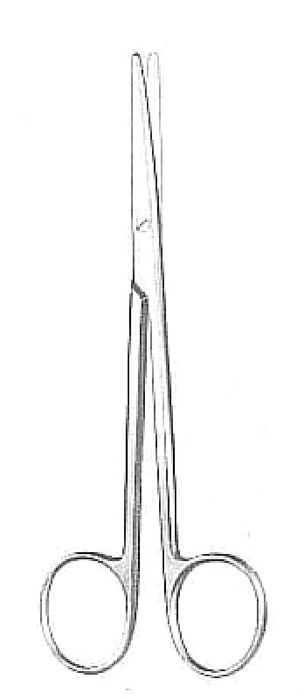 Nożyczki operacyjne typ Nelson-Metzenbaum 18 cm (proste)