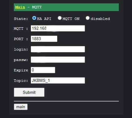 JK JBD Daly BMS WiFi Monitor - модуль віддаленого контролю JKBMS SNMP