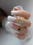 Manicure hybrydowy/ przedłużanie/ uzupełnienie
