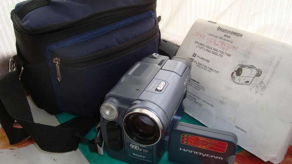 Видеокамеры  "Sony "
