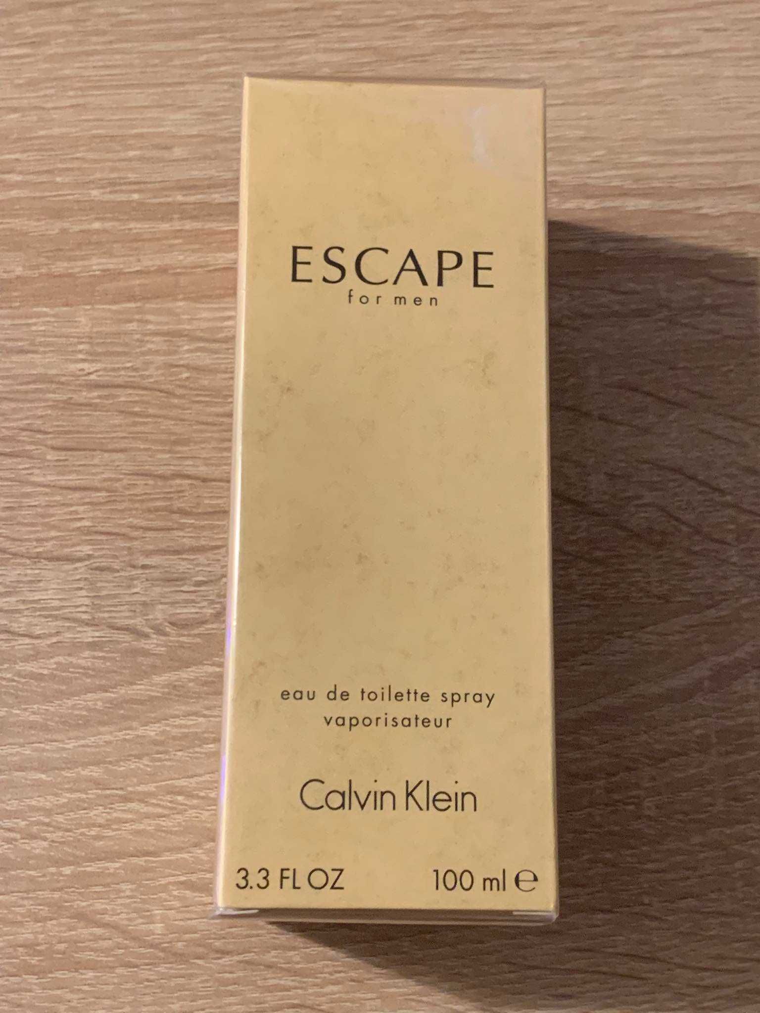 Sprzedam wodę toaletową marki Calvin Klein Escape for Men 100ml