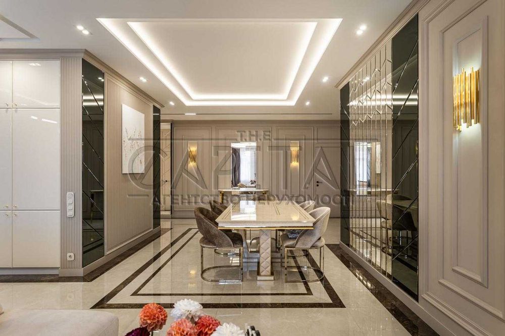 Дизайнерська 3-кімнатна квартира 120 м² з ремонтом в ЖК «Поділ Град»