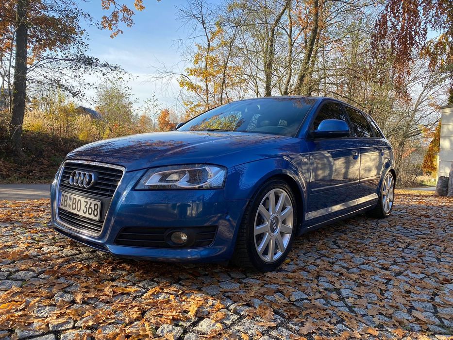 Audi A3 Sportback S-line , Dsg , Navi , quattro , bezwypadkowy serwisowany