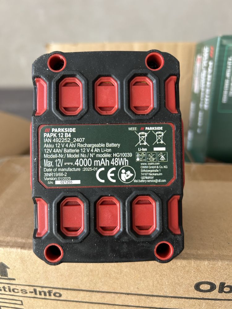 Akumulator bateria 12V 4Ah + Szybka ładowarka 6A NOWE Gwarancja