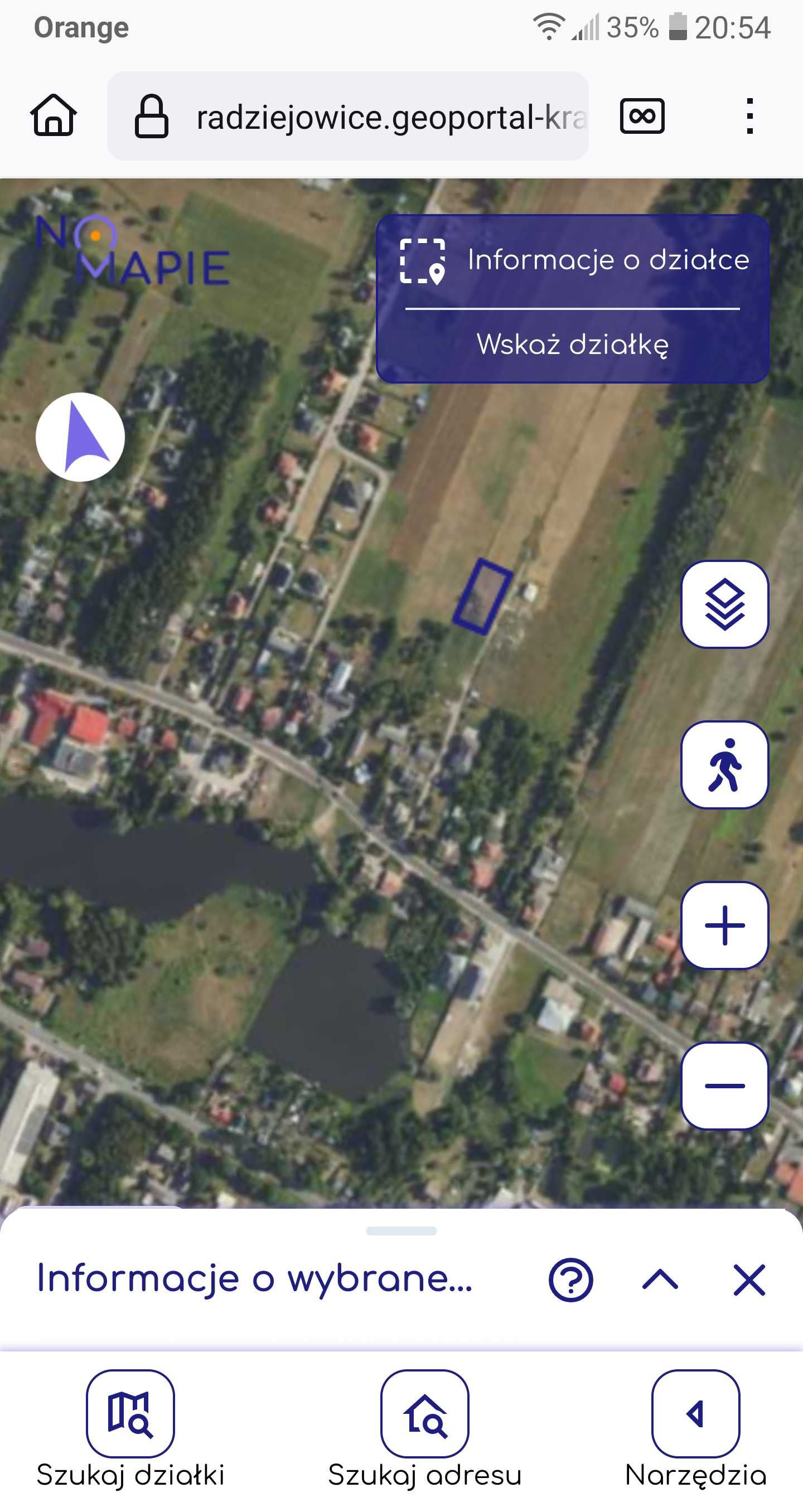 Działka budowlana 1200 m2 teren zabudowy mieszkaniowej jednorodzinnej
