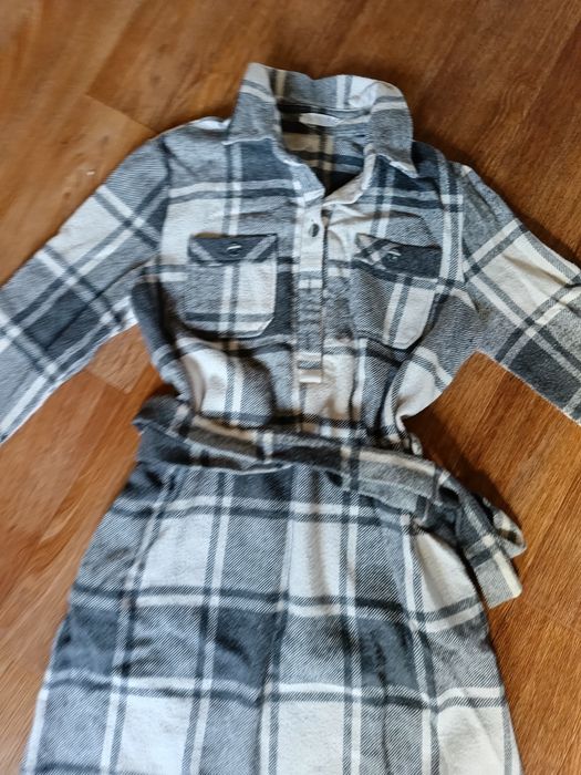 Тепла сукня рубашка