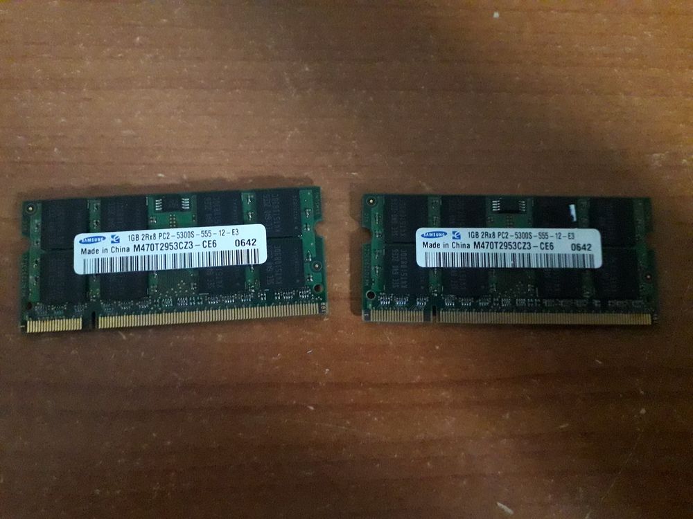 RAM 2x4GB de portátil