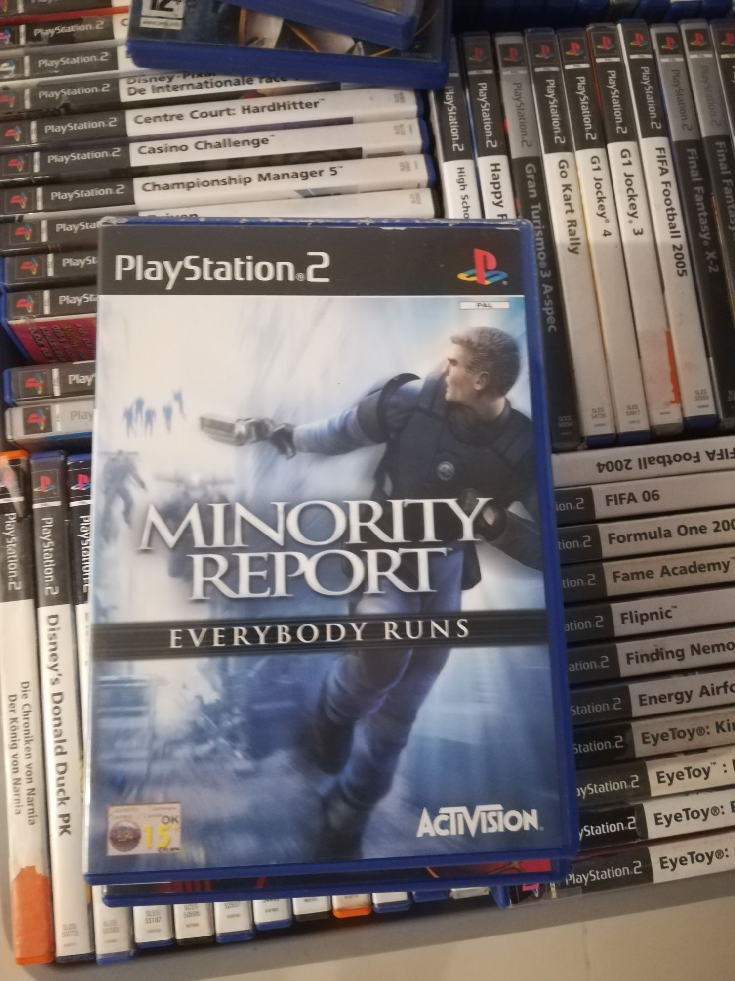 Minority report everybody runs ps2 PlayStation 2