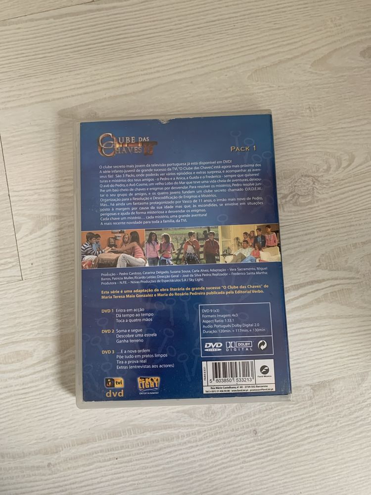 DVD do Clube das Chaves - série da TVI