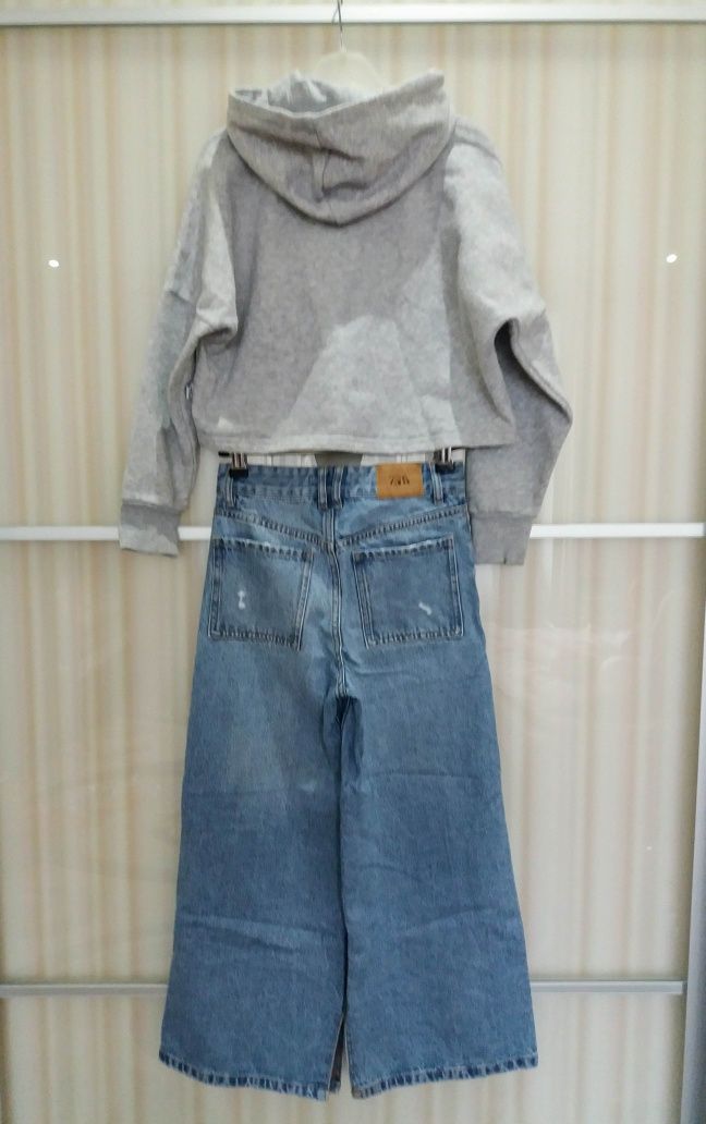 Костюм,джинсы Zara, худи Nike,комплект,набор,оригинал!