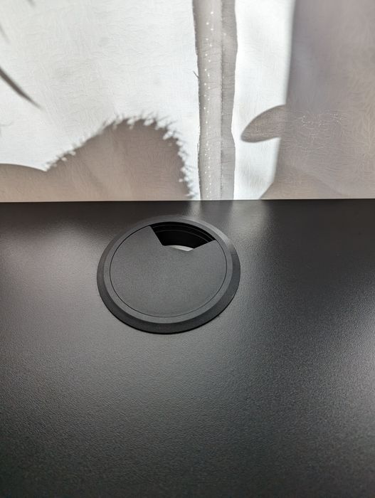 Biurko czarne 130x90 cm