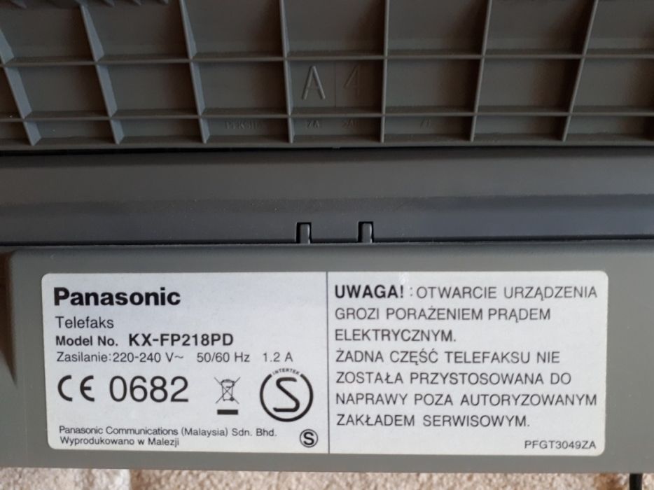 Fax Panasonic KX-FP218