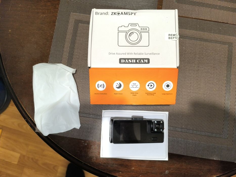 Видеорегистратор ZK AMSPY 2 камеры