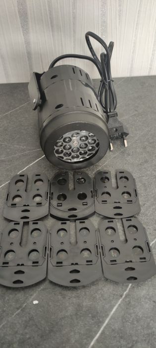 Projetor luz led rotativa Natal / Festas