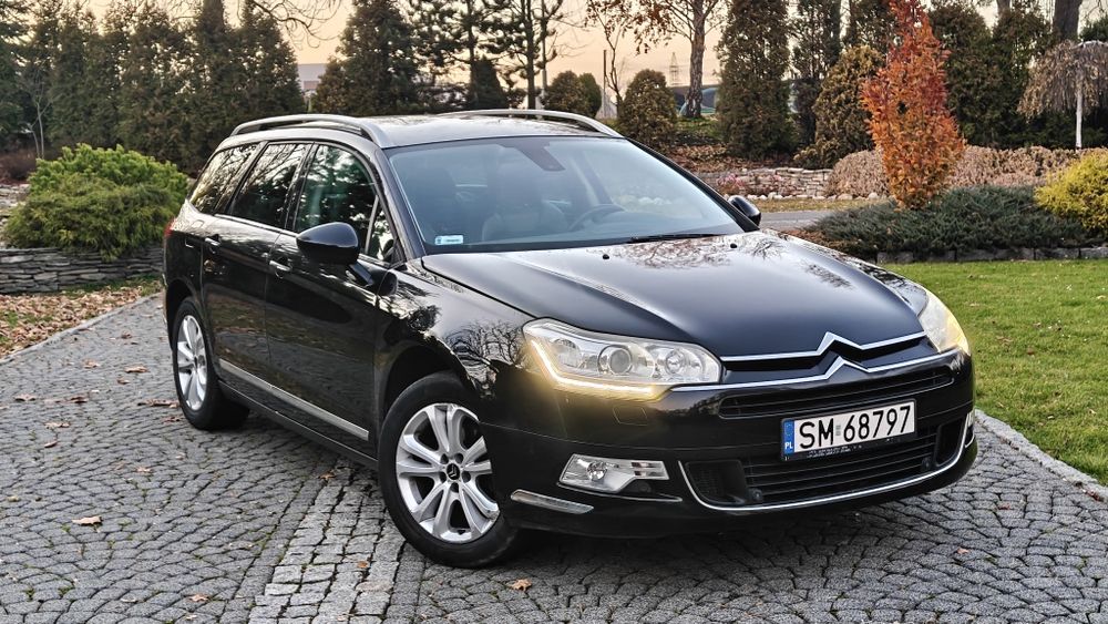 Citroen C5 1.6-TURBO Exclusiv BiXenon Skóry Navi El_bagaznik Hydroacti