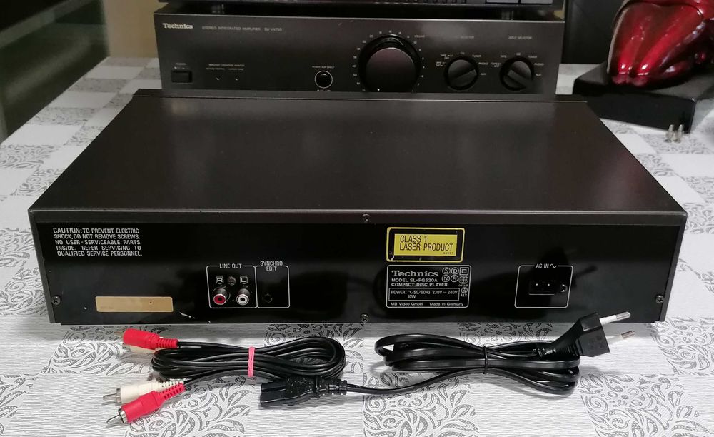 Leitor de CD Technics SL-PG520A, Em Excelente Estado