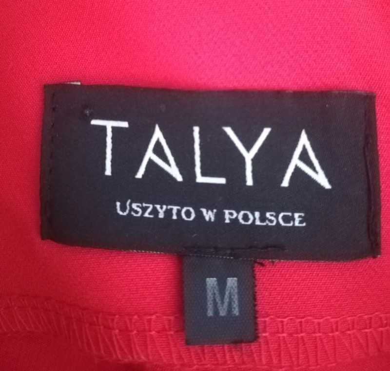 Sukienka TALYA rozm. M czerwona z tiulem