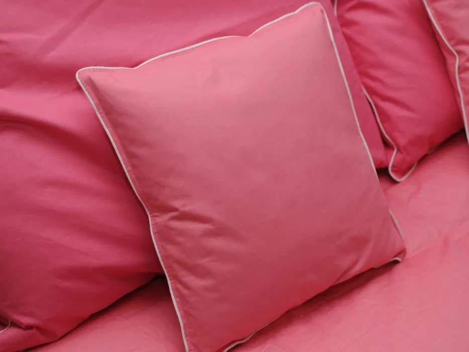 Kołdra puchowa, Kołdra Puch Gęsi, 160x200 wsad 2,5kg i inne, Róż, Ecru