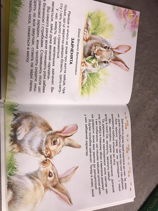 книга для дітей "оповідання про тварин"