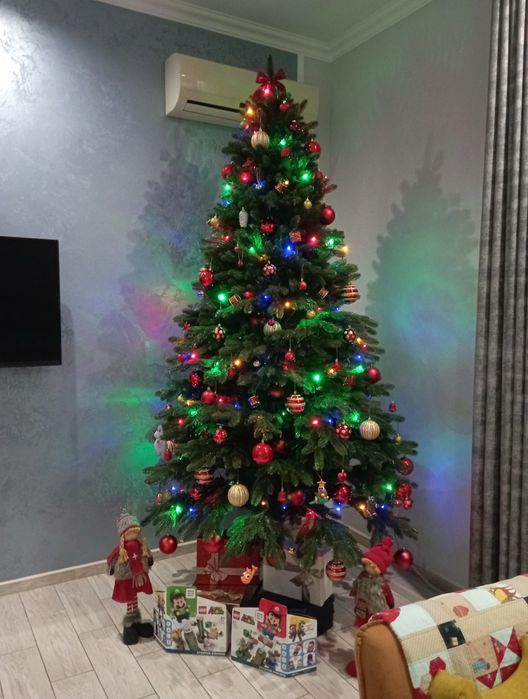 Ялинка лита 2,30м!!! Лита штучна!!! Преміум