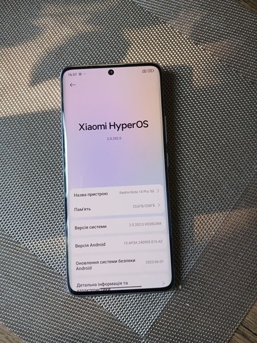 Redmi Note 14 pro 5G как новый