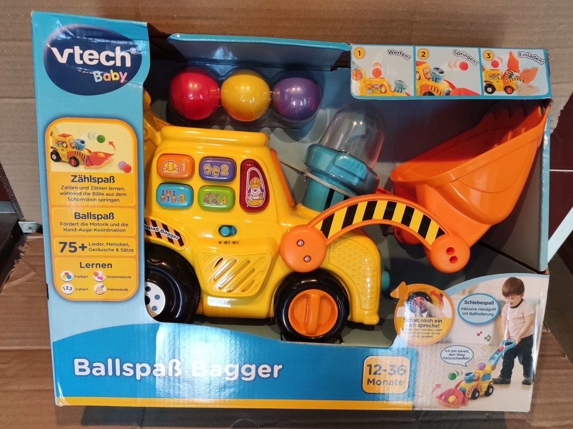 VTech Interaktywna koparka z piłkami