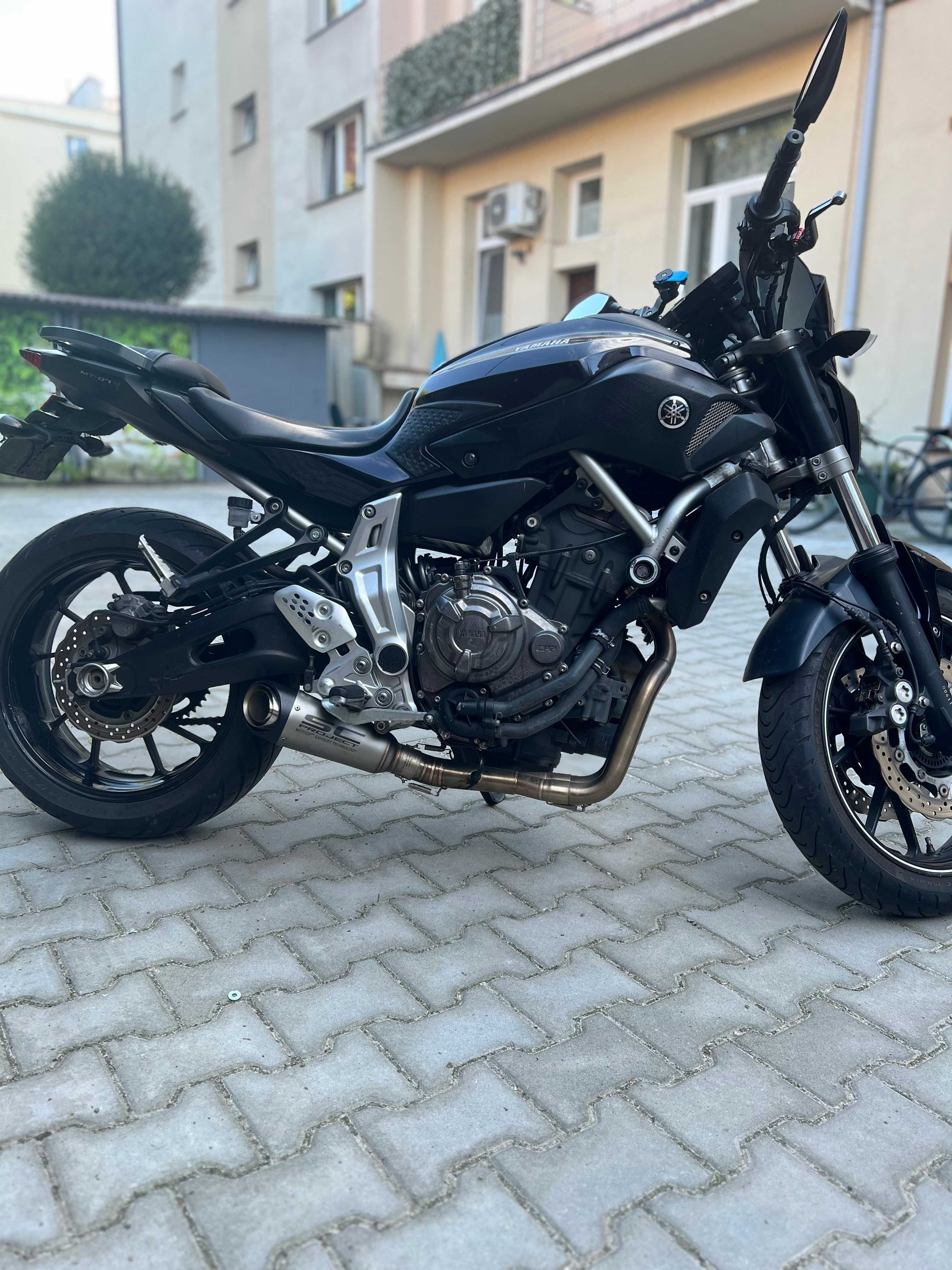 Piękna Yamaha MT 07 ABS 2014