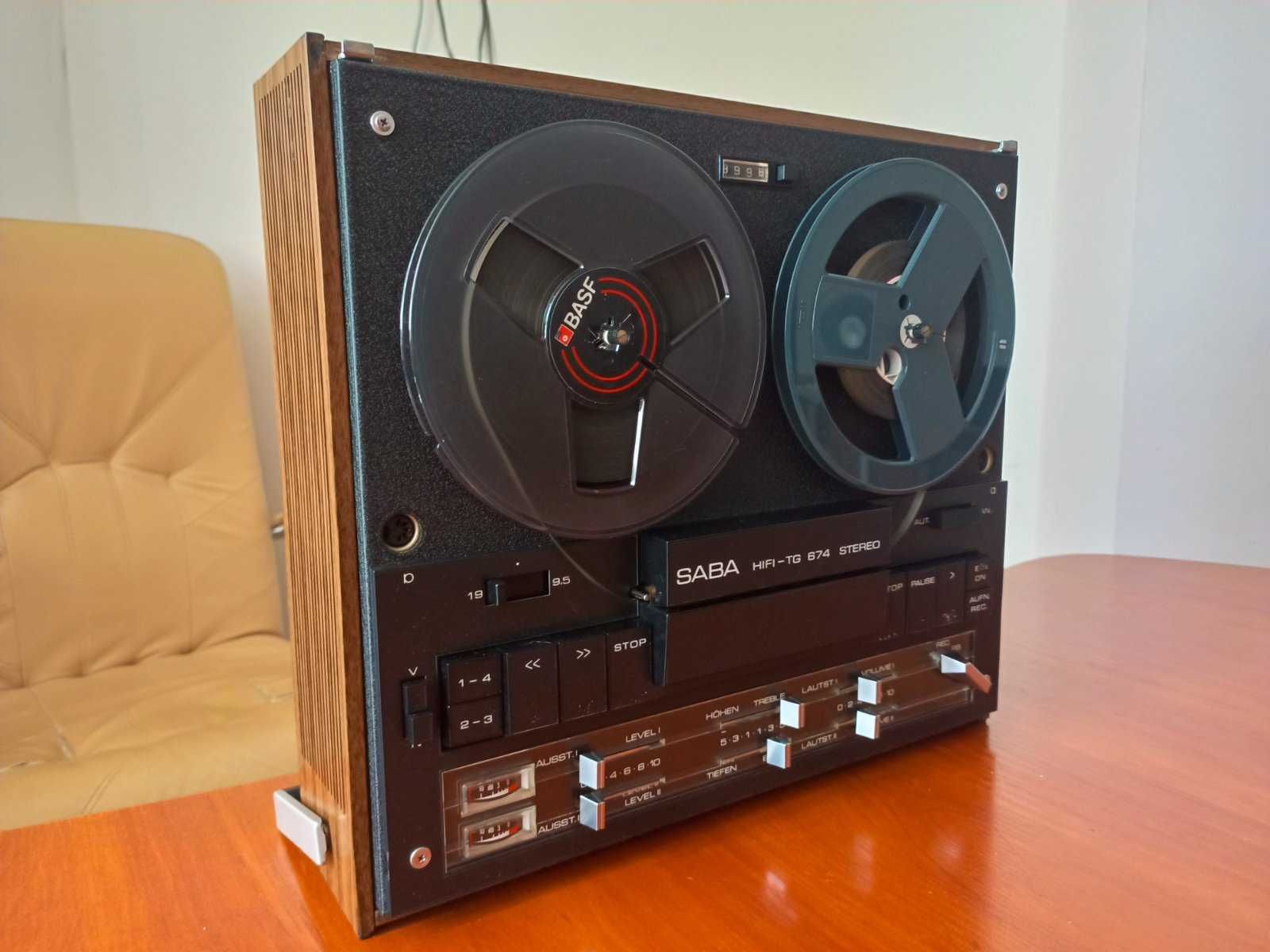 Катушечный магнитофон SABA HI-FI-TG 674 STEREO