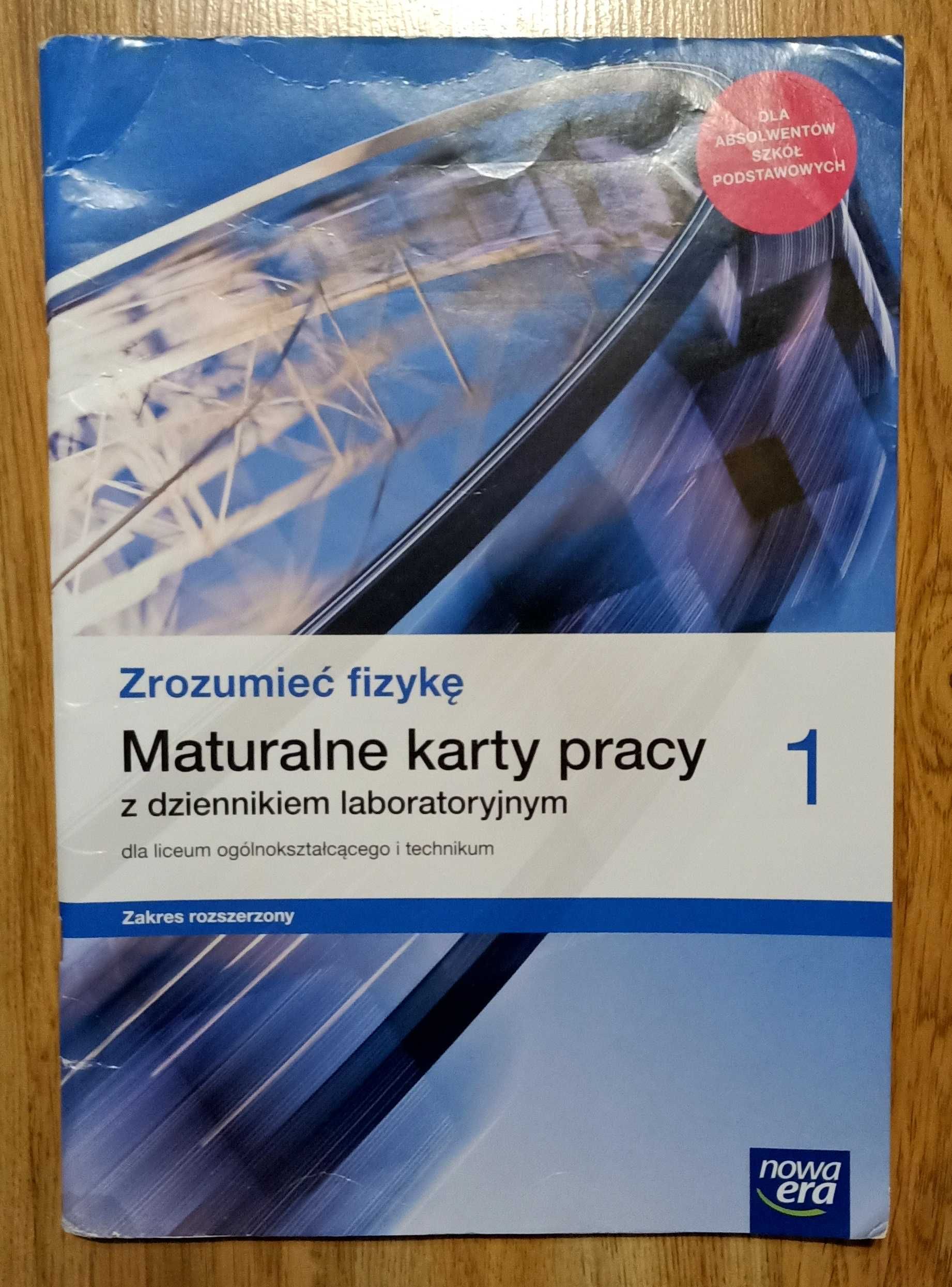 Fizyka 1  - Maturalne karty pracy-  zakres rozszerzony