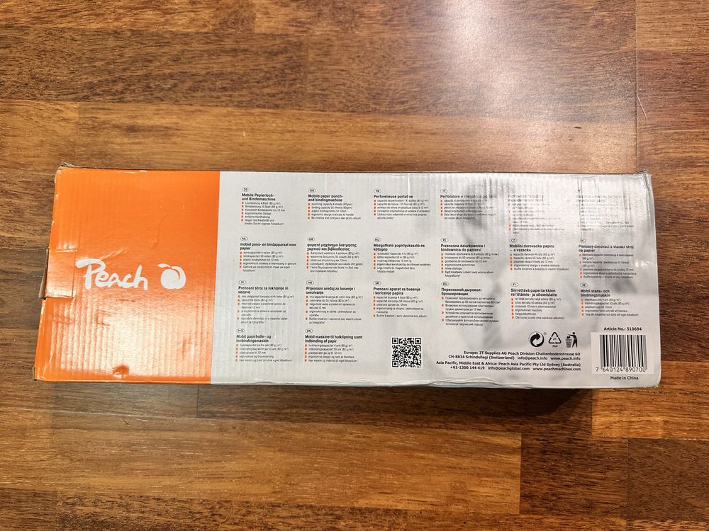 Bindownica Peach PB 200