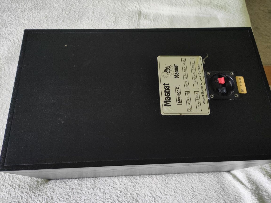 Kolumny Grundig Monitor C + nawy wzmacniacz Aima A-03