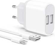 Ładowarka Nisiyama 2xUSB kabel Apple 2m 2,1A SPP755