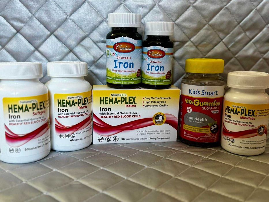 Hema - Plex хема плекс залізо для дітей Carlson Kids Smart