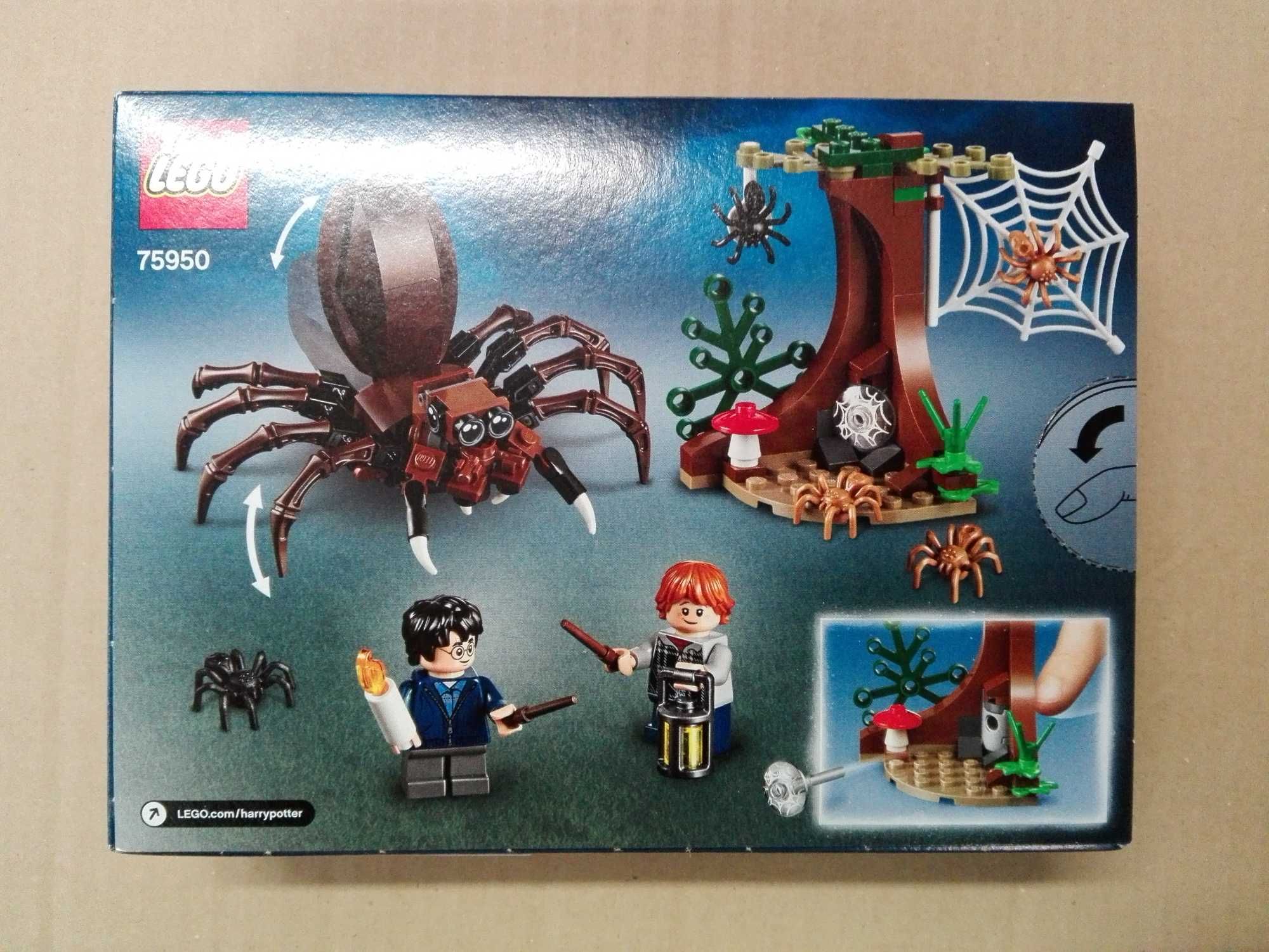 NOWE klocki LEGO Harry Potter 75950 Legowisko Aragoga