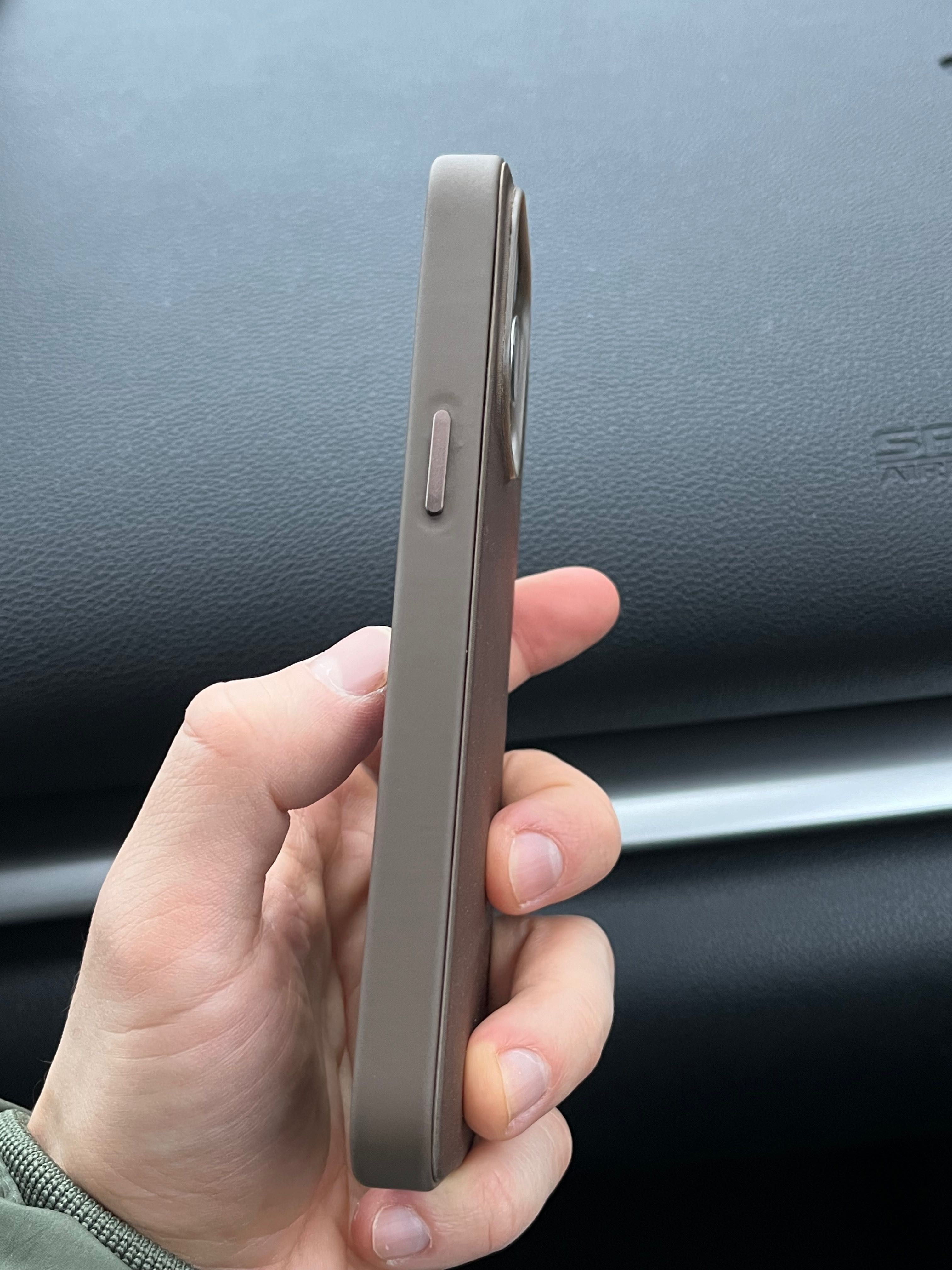 Чохол FineWoven Case Magsafe iPhone 15 Pro Max (Taupe)