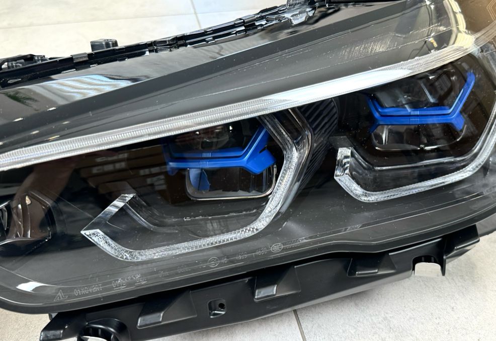 Фары Laser shadow line BMW X5 G05 оптика лазер блек бмв г 05